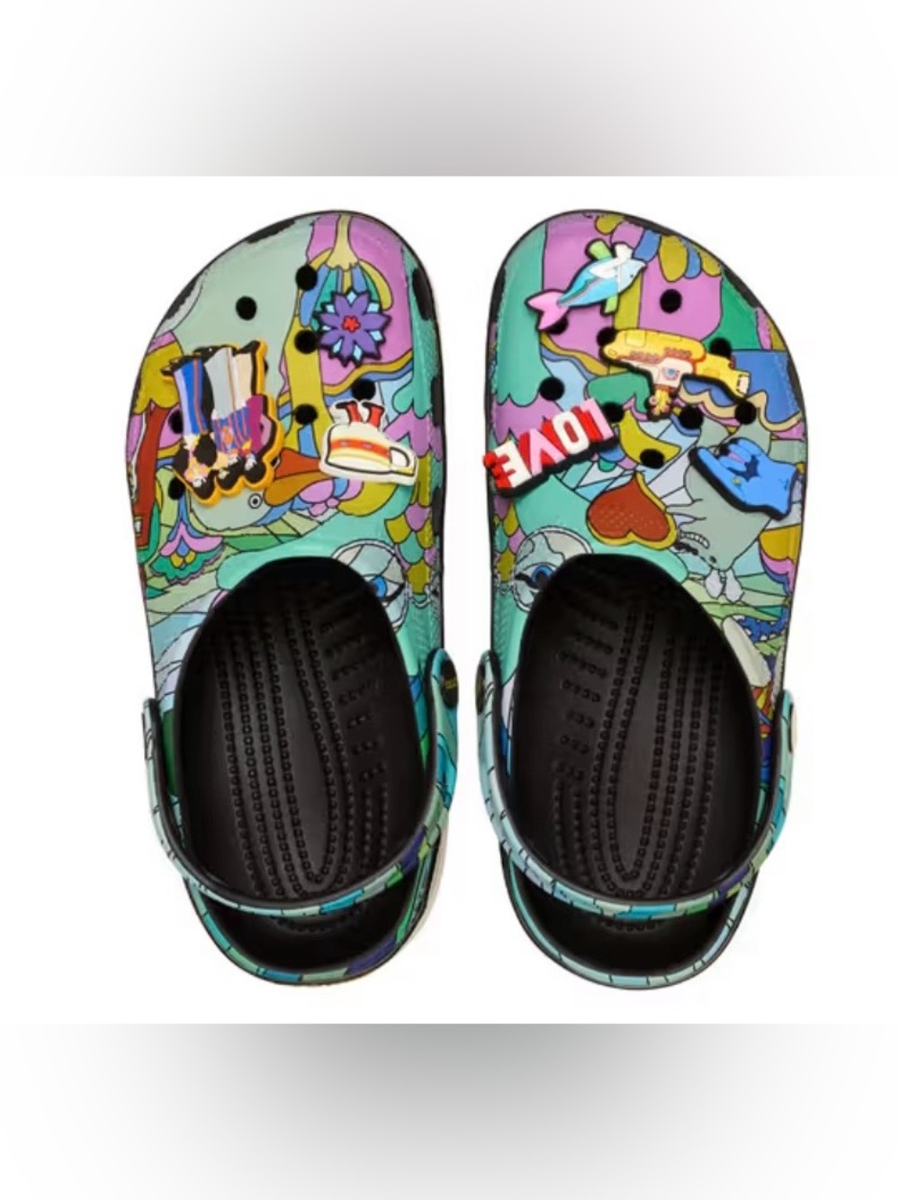 *** LIMITED EDITION***
CROCS x Beatles Psychedelic Multicolor Classic Clog